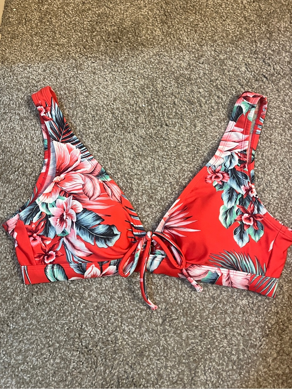 Floral Bikini Top